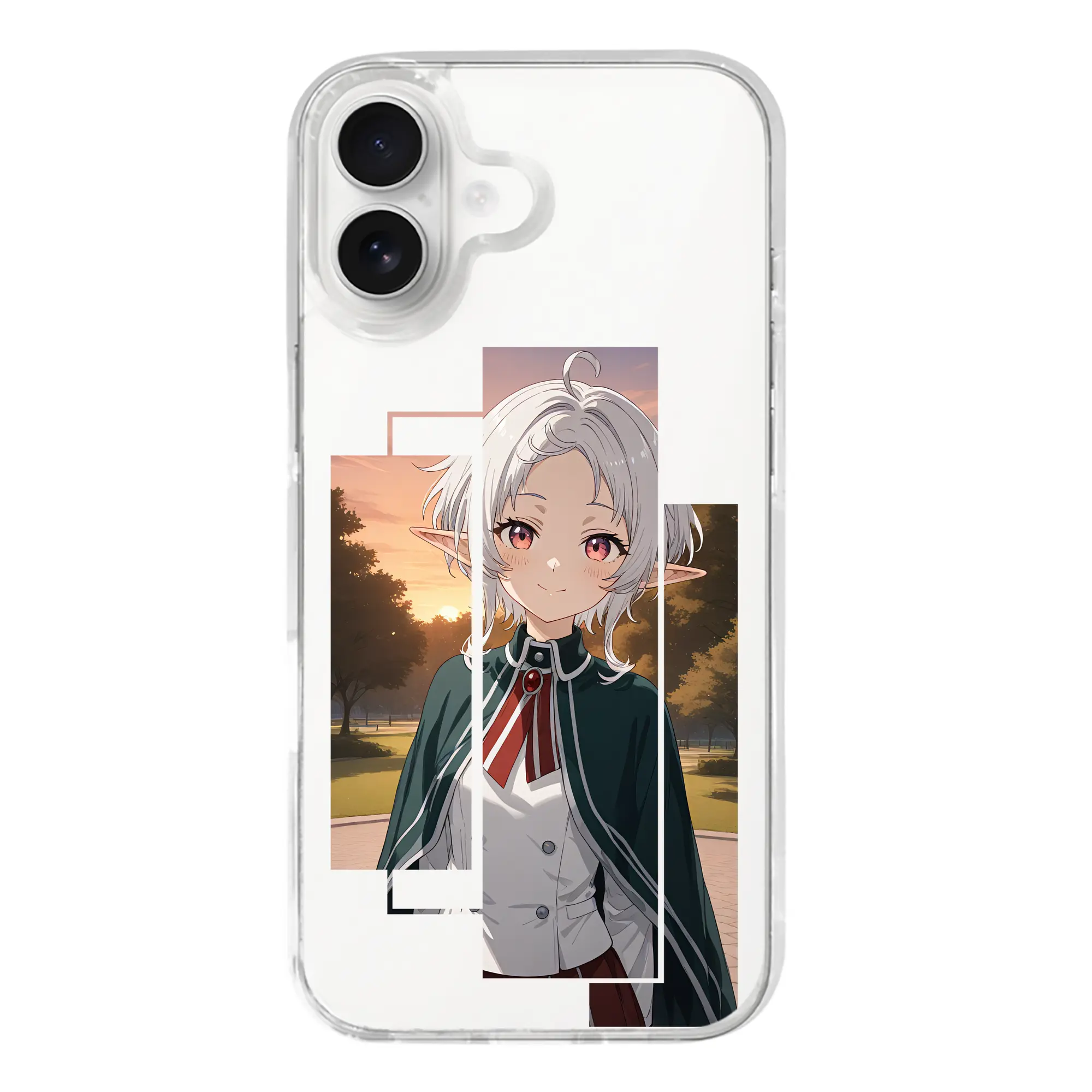 無職転生 グッズ,シルフィエット - iPhone 17シリーズ 透明スマホケース – 薄型・耐衝撃・精密フィット保護カバー